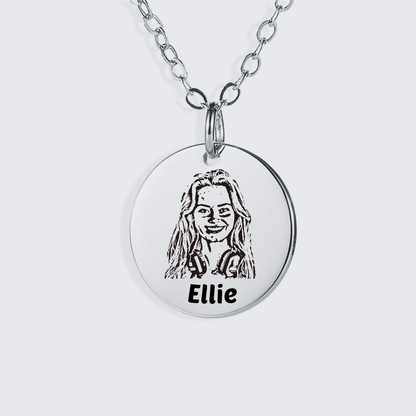 Personalised Face Necklace