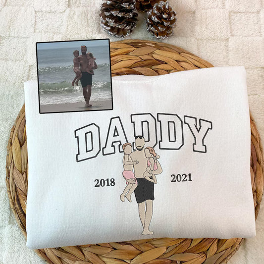 Lovisco™ Custom Embroidered DAD Sweatshirt